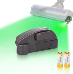 Home & Marker - Universele Laserkop voor Stofzuigers - Laser Detectie - Stofweergave Opzetstuk - Stofdetector - Zichtbaar Stof - Eenvoudige Montage - Batterij 23A 12V - Compatibel met Alle Stofzuigers - TRACELET — thumbnail 5