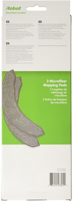 iRobot Roomba Combo j7, Combo j9 en Combo 10 Max Dweilpads (2 Stuks) — thumbnail 4