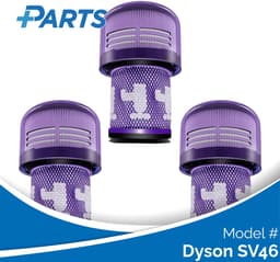 Dyson SV46 Filters (3 Stuks, Plus.Parts® alternatief voor 971517-01) — thumbnail 1