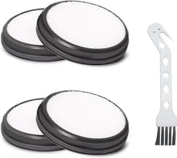 4 stuks HEPA filter - geschikt voor Jimmy B505 - B506 - BX5 - BX6 - 6 Pro - BX7 Pro - WB55 - WB73 mijtzuigers - en borstels — thumbnail 1