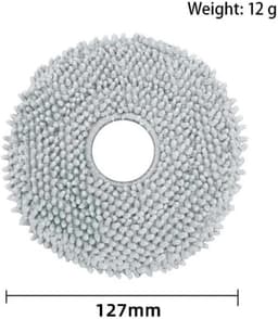 Vervangende dweil geschikt voor Roborock P10 / Roborock Q Revo stofzuiger (8 stuks) — thumbnail 2