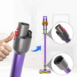 Homtas Stang Geschikt Voor Dyson V7, V8, V10, V11, SV10, SV11 Series - Zuigbuis - Stofzuigerstang - Stofzuigerbuis - Stofzuiger - Stofzuigeronderdelen - Stofzuigeraccessoires - grijs — thumbnail 3