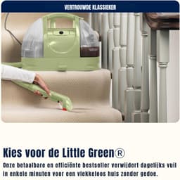 RONN® Tapijtreiniger machine - Tapijtreiniger - Tapijtreiniger apparaat - Groen - ‎46cm x 24cm x 35cm — thumbnail 4