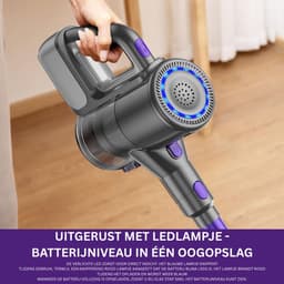 MKSS® Stofzuiger draadloos - Steelstofzuiger Snoerloos - Tapijtreiniger — thumbnail 3