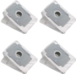 4 stuks - Vervangende zakken - Geschikt voor iRobot Roomba i7, i7+, s9, s9+, E5, E6 - Onderdelen voor Clean Base-stofzuiger Stofzakken — thumbnail 1