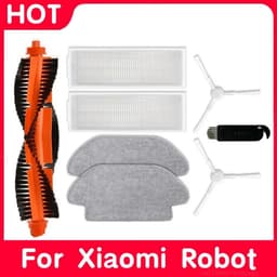 Accessoires Geschikt voor Xiaomi S10 S12 robotstofzuiger 8 onderdelen — thumbnail 1