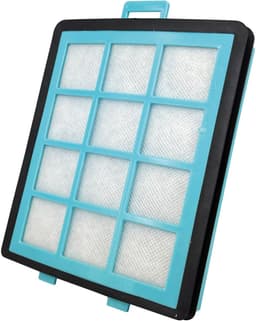 Multaparts® uitwasbaar motorfilter voor Philips | Afm. 14,4 x 16,7 x 2,8 cm | O.a. geschikt voor Philips PowerPro Expert serie, PowerPro FC876. serie | Voor stofzakloze stofzuigers | Vervanger voor CRP745/01, 432200533151 432200533153 — thumbnail 1