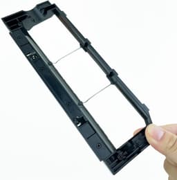 ervangende hoofdborstel achterkant Geschikt voor Roborock E4, E5, S4, S5, S6, S5 Max, S6 Max robotstofzuiger (zwart) — thumbnail 2