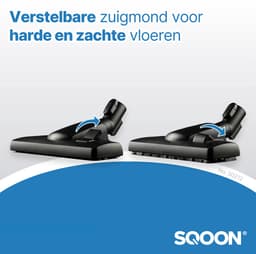 SQOON® - Combi Zuigmond geschikt voor ALLE Miele's o.a. C2, C3, S300i, S711, S511, Cats & Dogs series | Universeel voor alle Miele's — thumbnail 2