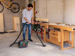 Bosch Accessories 4x vliesstofzuigerzakken - voor Bosch AdvancedVac 20 UniversalVac 15 - Wit — thumbnail 1