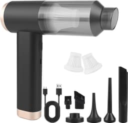 Handstofzuiger 16000 Pa - Draadloos en oplaadbaar - Lichtgewicht en draagbaar - Ideaal voor auto en huis - ShopVlot — thumbnail 1