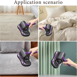 Mite Vacuum Cleaner 100 W, Mattress Cleaner with UV Light and Permanent Container - ShopVlot — thumbnail 4