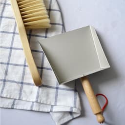 Kleine Stofpan - Veegaccessoire - Efficiënt Reinigen - Duurzaam Roestvrij Staal - 22 x 15 cm - Niet gespecificeerd — thumbnail 4