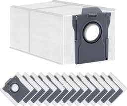 14 stuks stofzuigerzakken geschikt voor Dreame L10s Ultra Gen2/Gen3 L10s Pro Ultra Heat L40 Ultra AE L40s Pro Ultra X50 Ultra Complete - en voor Mova P50 Pro Ultra P70 Pro Ultra E30/Z60 Ultra - stofzuiger — thumbnail 1