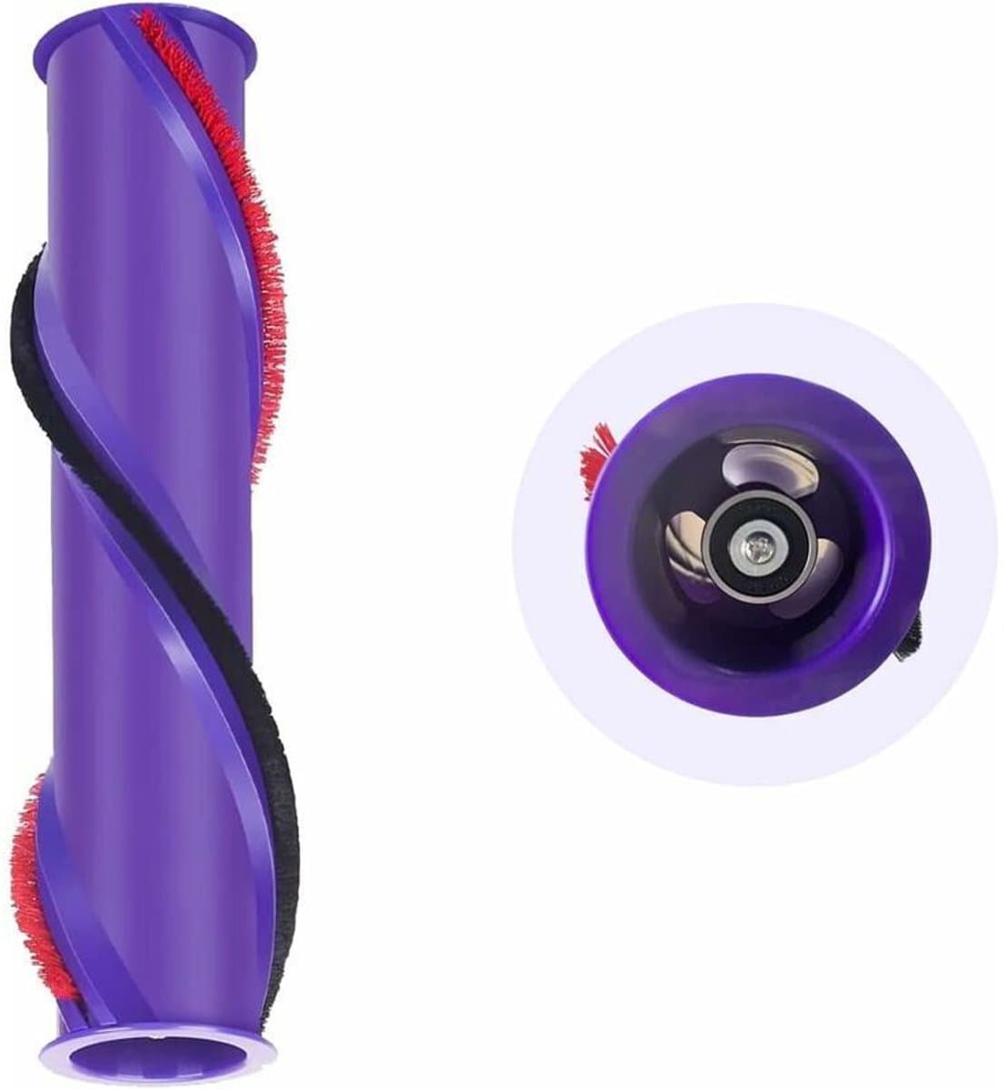 Geschikt voor Dyson V10 rolborstels, geschikt voor Dyson V10 tapijtreinigingsborstels. Onderdeelnummer: 969569-01. — afbeelding 1