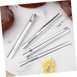 Tafel Kruimel Veeger - Broodkruimel Schraper - Tafels Schoonmaken - Roestvrij Staal Constructie - 15 cm - Zilver — thumbnail 2