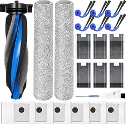 T90 PRO Omni-accessoires voor ECOVACS DEEBOT T90 PRO Omni/T90 Omni/X12 PRO Omni robotstofzuiger, set met 21 reserveonderdelen voor ECOVACS T90 PRO Omni: hoofdborstel, 2 dweilrollen, 6 — thumbnail 1
