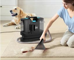 Tapijtreiniger - Bekledingsreiniger - Vlekkenreiniger - Shamporeiniger voor Bank en Tapijt - Nat- en Droogreiniger - Meubelreiniger - Dierenharen Verwijderen - Multifunctionele Reinigingsmachine voor Stoffen en Auto-interieur — thumbnail 5