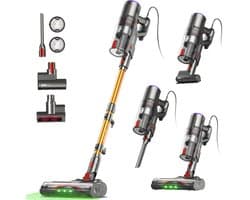 Steelstofzuiger krachtige zuigkracht lichtgewicht met snoer HEPA filter 600W 1.5L stofzuiger voor huisdieren en tapijt