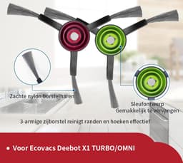 Replacements onderdelen geschikt voor Ecovacs Deebot X1 en T10 - 11-delig — thumbnail 3
