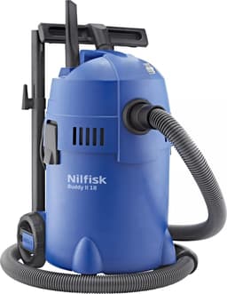 Nilfisk Buddy II 18 Car Cleaner Edition – Krachtige nat- en droogzuiger met 1200W motor, 18L container, blaasfunctie en complete auto-reinigingsset, Stof-/waterzuiger, Alleszuiger — thumbnail 1