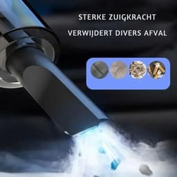 Krachtige Draadloze Auto Stofzuiger - Mini Stofzuiger voor Auto — thumbnail 4