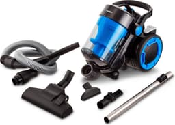 MEDION stofzuiger zonder stofzak P4000 (900 watt vermogen, 4,3 liter stofreservoir, wasbaar HEPA 13 filter, 11 m werkbereik, MD 11906) blauw — thumbnail 1