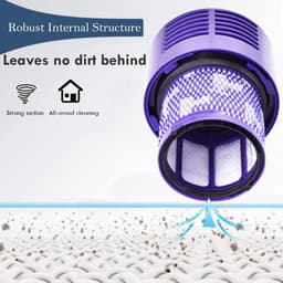 Wasbaar groot filter- compatibel met Dyson V10 SV12 Amerikaanse versie filter draadloze stofzuiger - vervangingsfilter — thumbnail 3