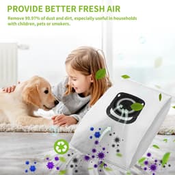 6 stuks zakken voor Rowenta Hygiene + ,ZR200520 ZR200720 stofzuiger- compatibel met Silence Force- Compact Power- X-Trem Power (RO64xx, RO63xx, RO68xx, RO39xx) — thumbnail 4