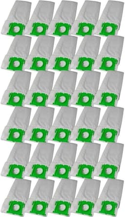Stofzuigerzakken Vlies - Microvlies Zakken - Bouwplaats Reiniging - Extreem Scheurvast - 100 Stuks - Wit — thumbnail 3
