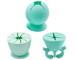 Afvalverzamelaars Set - Vinyl Schroot Tools - Ambachtelijke Projecten - Krachtige Zuignap - 3 Stuks - Groen