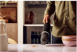 Draadloze handstofzuiger - KitchenAid Go - Vaatwasserbestendige stofbak - 2-in-1 opzetstuk voor moeilijk bereikbare plaatsen - zonder batterij - Matt Zwart — thumbnail 3