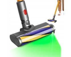 Zachte LED Rolborstel voor V7, V8, V10, V11, V15 Harde Vloeren