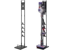 Tremeo Steelstofzuiger Houder - Standaard - Stofzuiger ophangen - Universeel - Zonder boren - Opbergsysteem - Stevig - 127cm hoog