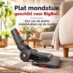 platte zuigmond Platte zuiger bodemzuiger voor 1 2 Cinetic CY22 CY23 plat vervangend onderdeel stofzuiger stofzuigermond stofzuigerborstel borstel opzetstuk BigBall — thumbnail 4