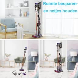 Metalen Stofzuigerhouder voor Dyson V15 V12 V11 V10 V8 V7 V6 - Organizer voor Accessoires — thumbnail 5