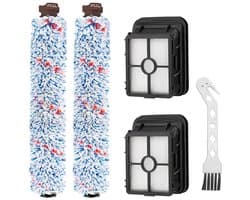Borstelrolset - 2 rollen en 2 filters - Voor Bissell CrossWave