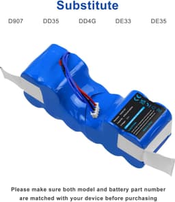 Stofzuigeraccu - 12 V - 4000 mAh - Ni-MH — thumbnail 5
