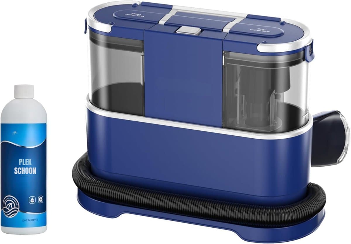 SCH® Tapijtreiniger machine - Tapijtreiniger - Tapijtreiniger apparaat - Blauw - 20cm x 39cm x 30cm — afbeelding 1