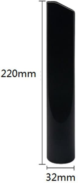 Spleetzuigmond Lang - 22cm - Universeel Kierenzuigmond - Kierenzuiger -binnendiameter 32mm - Stofzuigermond Hulpstukken Accessoires - Opzetborstel Opzetstuk - Geschikt voor Philips — thumbnail 2