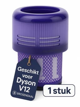 Brosendaal Filter geschikt voor Dyson V12 - Voor alle V12 modellen - SV20 | SV26 | SV30 | SV46 - Uitwasbaar en Herbruikbaar — thumbnail 1