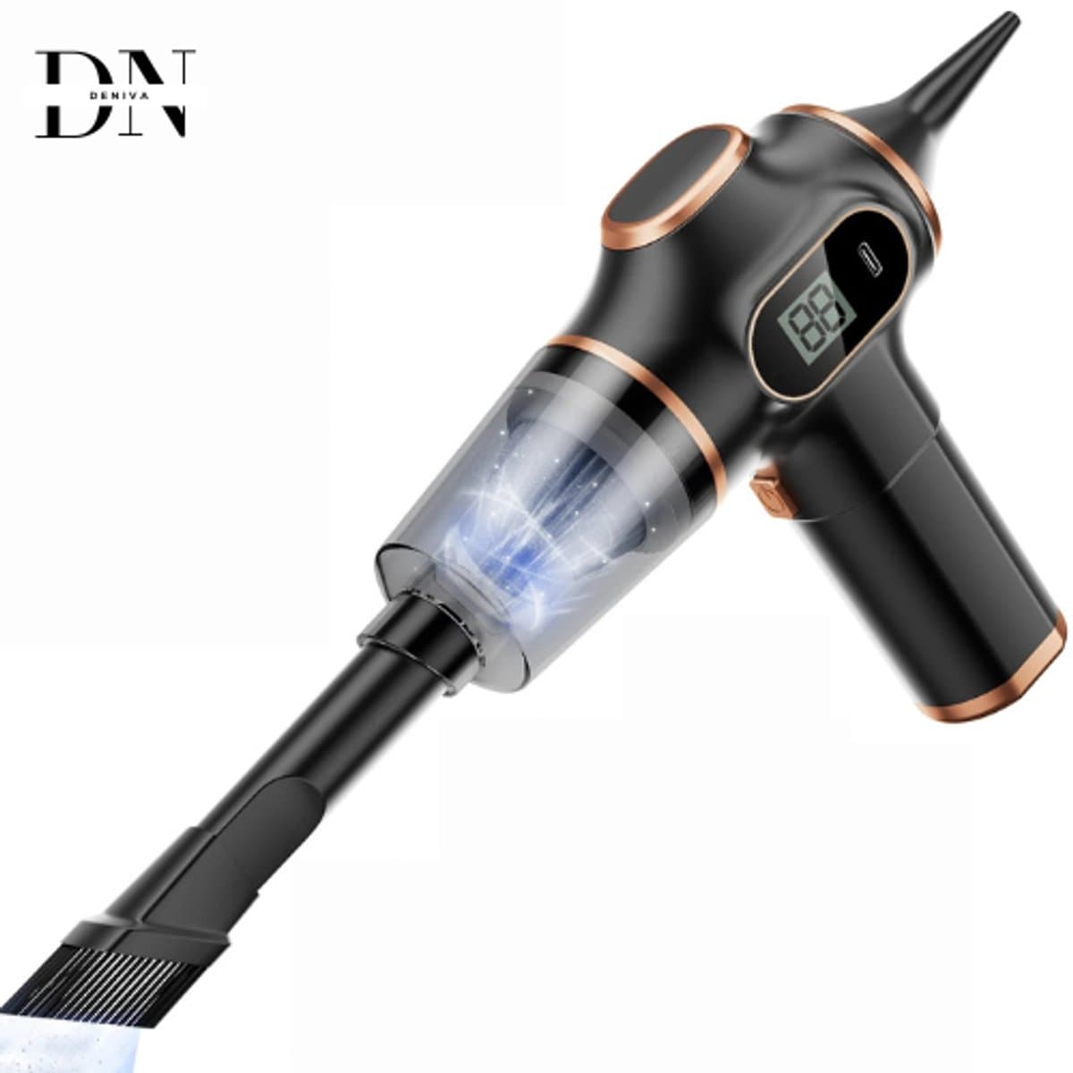 Deniva - Vlekkenreiniger - Bank Reiniger - Auto Zetelreiniger - Draagbare Tapijtreiniger - Diepe Reiniging - 750W - 15kPa — afbeelding 1