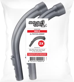 2x Vervangende Handgreep geschikt voor O.a. Miele C1, C2, S2000, S4000, S5000, S6000, S8000, S2, S4, S5, S6 en S8 series - Pistoolgreep van hoge kwaliteit - Simpel zelf uw greep vervangen van uw stofzuiger! — thumbnail 4