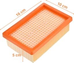 Filter voor Karcher WD4 WD5 WD6 MV4 MV5 MV6 Vervanging stoffilters 2.863-005.0 [Pack 2] — thumbnail 2