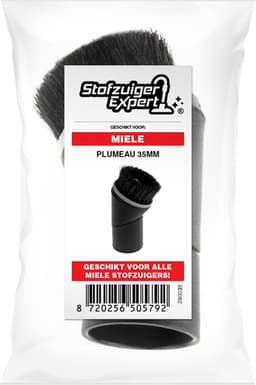 Plumeau Geschikt voor Alle Miele stofzuigers - Stofzuigerborstel - Hulpstuk Plumeau 35mm - 1 op 1 pasvorm - 360 graden draaibaar voor extra gemak — thumbnail 2