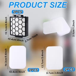 EGoods - Filtervervanging voor Stofzuiger - Compatibel met Shark NV150 NV255 NV250 - Onderdelen voor Navigator Swivel Pro - Herbruikbaar & Wasbaar — thumbnail 5