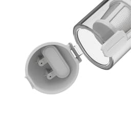 LEXO® - Kruimeldief PRO25- Draadloos opladen - 5 Opzet Stukken - 12000PA - Zwart - AutoStofzuiger - Mini Stofzuiger - HEPA Filter - Met Oplaadstation - EasyClean - Wit - Met Blaasfunctie om bv luchtbed op te blazen — thumbnail 4