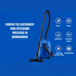 MIRA® Steelstofzuiger met snoer - Steelstofzuiger - Stofzuiger - Blauw - ‎47cm x 39cm x 36cm — thumbnail 3