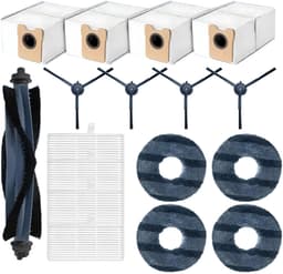 Accessoirepakket voor Eufy Omni C20 Robotstofzuiger - Hoofdborstel, Filter, Dweildoeken, Zijborstels, Stofzakken - Complete Reinigingsset — thumbnail 1