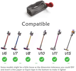 Aan/uit-knop Bedieningsclip 2-pack, Geschik voor Dyson V15/V10/V11/V8/V7/V6 — thumbnail 2